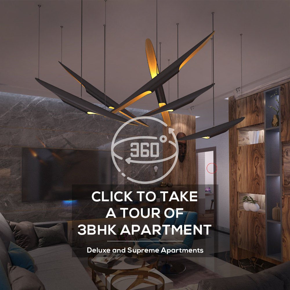 Virtual Tour 3 BHK Apartment